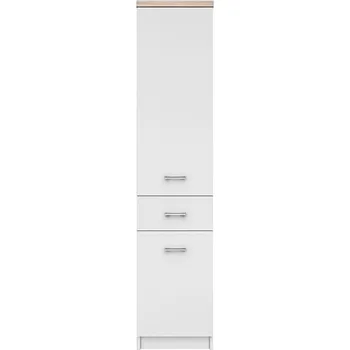 Knihovna Regál Kondela 40 cm x 183 cm x 33 cm bílý