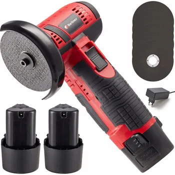 úhlová bruska Úhlová bruska Bartimex akumulátorová 550 W 12 V 76 mm 2x 2,0 Ah