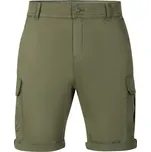 Alpine Pro Nok Pánské bavlněné šortky MPAE746 rifle green 56