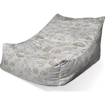 Sedací pytel Sablio Sedací vak Lounge Dětská doprava - 80 x 95 x 50 cm