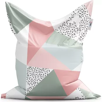 Sedací pytel Sablio Sedací vak Classic Obrazce v něžných barvách - 200x140 cm