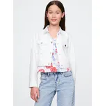 GAP Dívčí Dětská džínová crop bunda 738607-00 Velikost: XS Tričko zdarma při nákupu nad 3000,-!