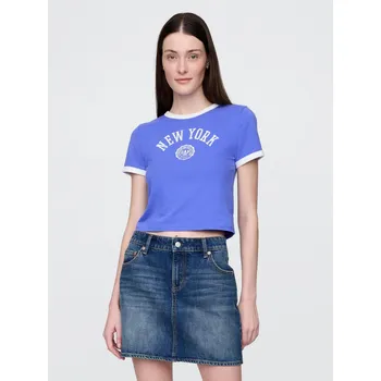 Oblečení a móda GAP Dámské Crop tričko s logem 779310-00 Velikost: XXL Tričko zdarma při nákupu nad 3000,-!