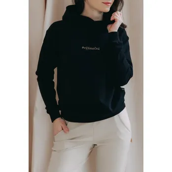 Dámská mikina Mikina Iff Black Výjimečná, XS