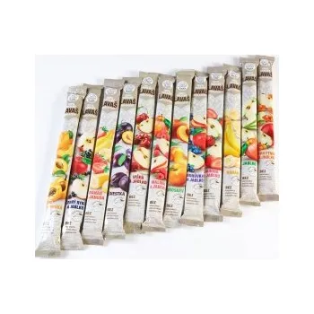 Osvěžující obocné trubičky (Lavaš) KIWI+JABLKO bez cukru 140g P0323