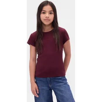 Dívčí oblečení GAP Dívčí Dětské žebrované tričko 817681-03 Velikost: XS Tričko zdarma při nákupu nad 3000,-!