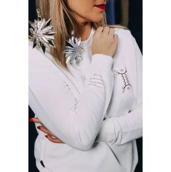 Dámská mikina Mikina Asata Ecru Blíženci, M