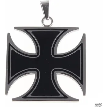 Přívěsek obojek ETNOX - Black Iron Cross