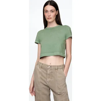 Oblečení a móda GAP Dámské Crop tričko 732272-09 Velikost: L Tričko zdarma při nákupu nad 3000,-!