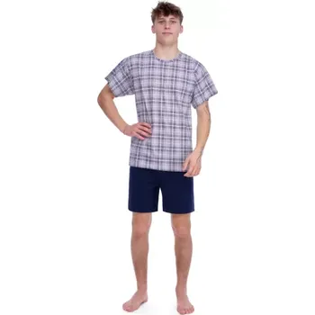 Pánské pyžamo Pánské pyžamo Ruko 3447, M, mix vzor