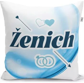 Polštář Sablio Polštář Ženich šíp: 40x40 cm