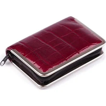 Solingen manikúra v koženém pouzdře Tmavě červená Solingen F810878ss05