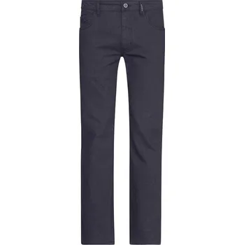 Pánské kalhoty Pánské kalhoty 80101 RedPoint tmavě modré elastické stretch Redpoint ODE-RP-80101-0800 - 136