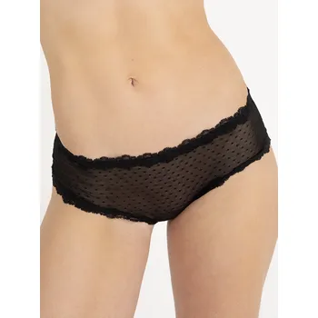 Souprava dámského spodního prádla Šortky PASSIONATA (T524-02), Velikost XS, Barva černá