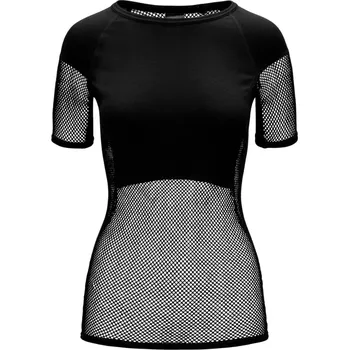 Dámské tričko Funkční prádlo Brynje Lady Wool Thermo T-Shirt w/inlay, black - L<br>40-42