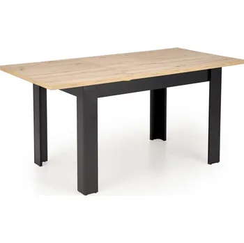 Nábytek Rozkládací stůl BAGIO dub artisan / černý - Halmar 120x77 cm