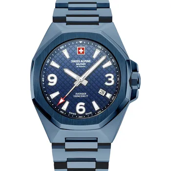 Hodinky Swiss Alpine Military 7005.1195 Typhoon Mens 42mm