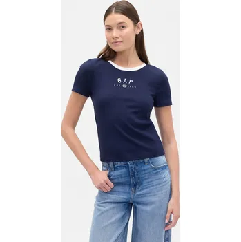 Oblečení a móda GAP Dámské Crop tričko s logem 637782-10 Velikost: XL Tričko zdarma při nákupu nad 3000,-!