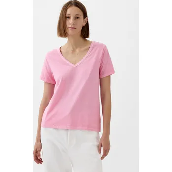 Dámské tričko GAP Dámské Bavlněné tričko Vintage 740140-67 Velikost: XXS Tričko zdarma při nákupu nad 3000,-!