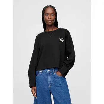 Dámská mikina GAP Dámská Oversize mikina VintageSoft Americana 767368-01 Velikost: XL Tričko zdarma při nákupu nad 3000,-!