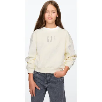 Pánská mikina GAP Dívčí Dětská oversize mikina s logem 628718-01 Velikost: XL Tričko zdarma při nákupu nad 3000,-!
