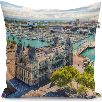 Polštář Sablio Polštář Barcelona Přístav - 50x50 cm