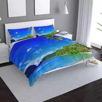 Povlečení Sablio Povlečení Pláž 2 - 140x220 / 90x70