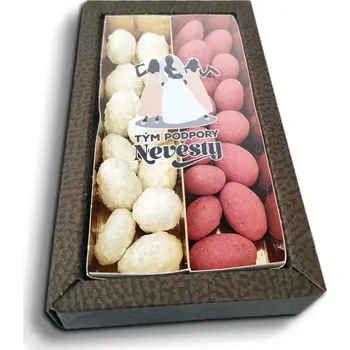 Čokoláda Sablio Mandle v čokoládě Tým podpory nevěsty - 2x 80g