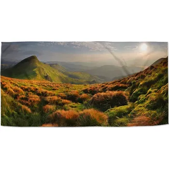 Osuška Sablio Ručník Travnatá krajina - 50x100 cm