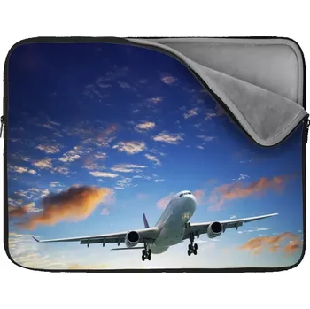 pouzdro na notebook Sablio Obal na notebook Letadlo 2 - 15,6"