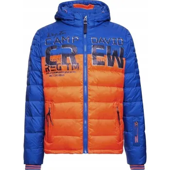CAMP DAVID Pánská zimní bunda s kapucí FLIGHT BLUE CCB-1955-2038/0189/M
