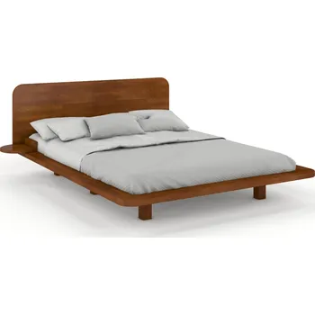 Postel Postel 140 buková do ložnice Japandic - Skandica Ořech 200.5x79 cm