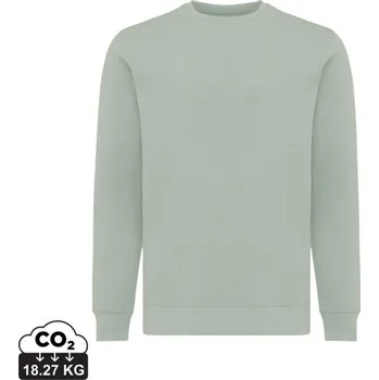 Pánská mikina Lehká mikina IQONIQ Etosha z recykl. bavlny - Iceberg Green / XL