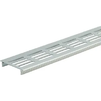 poklop Větrací mřížka Südmetall 80mm F1 elox hliník, 400 mm