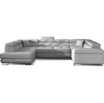 Sedací souprava Rohová sedací souprava Letto levostranná s funkcí spaní typu delfín a úložným prostorem na lůžkoviny - ELTAP sawana 21, sawana 21, sawana 21 340x70 cm