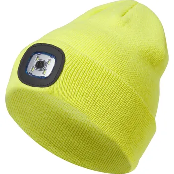 Čepice CRIVIT Dámská / Pánská pletená čepice (limetková, L/XL)