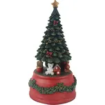 Vánoční ozdoba hraje a otáčí se X7402