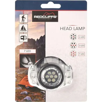 Čelovka ČELOVKA TURISTICKÁ 7 LED REDCLIFFS