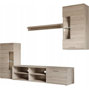 Obývací stěna Nábytek do obývacího pokoje Kondela, dub sonoma