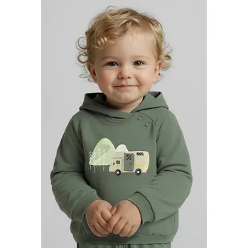 Kojenecká mikina Mayoral 2416.3C.Baby.9BYA zelená 77X, vel. 74