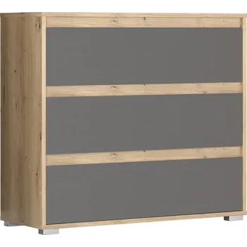 Komoda Komoda Nabbi 84,1 x 35 x 77,3 cm, dub artisan, matná