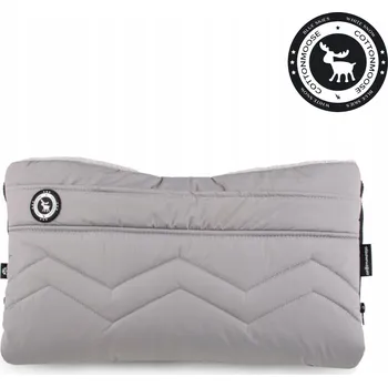 Kočárek COTTONMOOSE MUFKA CLASSIC PRIME MIRAGE GREY - Rukávník na kočárek