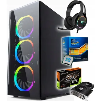 Stolní počítač BSG Raptor Herní Počítač Intel Core i7, 32GB RAM, 1TB SSD, RTX 3060, Win10