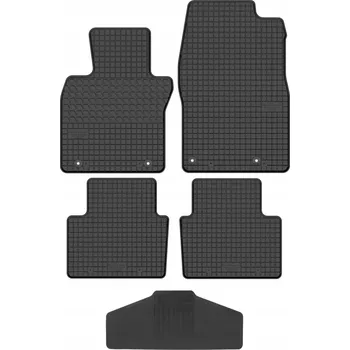 autokoberec Gumové autokoberce Edecor, sada 5 kusů