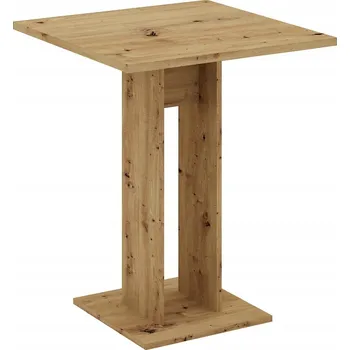 Jídelní stůl Kuchyňský stůl Kondela čtvercový dub craft 67,5 x 67,5 x 78 cm