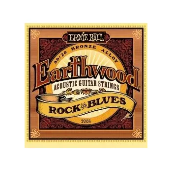 Struna pro kytaru a smyčcový nástroj Ernie Ball EB 2008 akustické struny 10-52