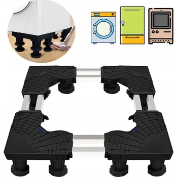 PODSTAVEC POD PRAČKU LEDNIČKU ANTIVIBRAČNÍ NASTAVITELNÝ 12 NOHOU 300KG