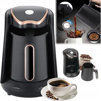 Kávovar Automatický automatický kávovar Bedee ekspres do kawy 600 W černý