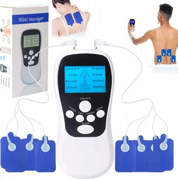 Masážní přístroj MINI MASÁŽNÍ PŘÍSTROJ EMS ELEKTRONICKÝ MASÁŽNÍ PŘÍSTROJ PULZNÍ MASÁŽ TĚLA A AKUPUNKTURA