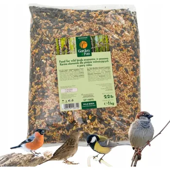 Krmivo pro ptáka KRMIVO KRMIVO SMĚS PRO VOLNĚ ŽIJÍCÍ PTÁKY 1 KG 4 ROČNÍ OBDOBÍ